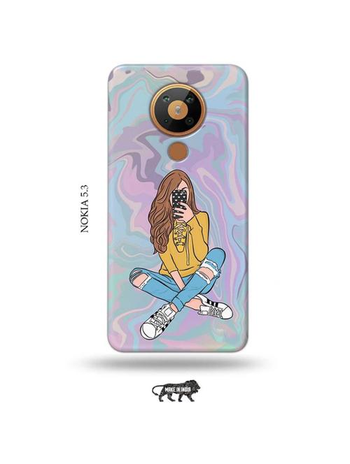 eiffel tower back cover compatible with nokia 5.3 - 19021101 - Very Small Image - 1