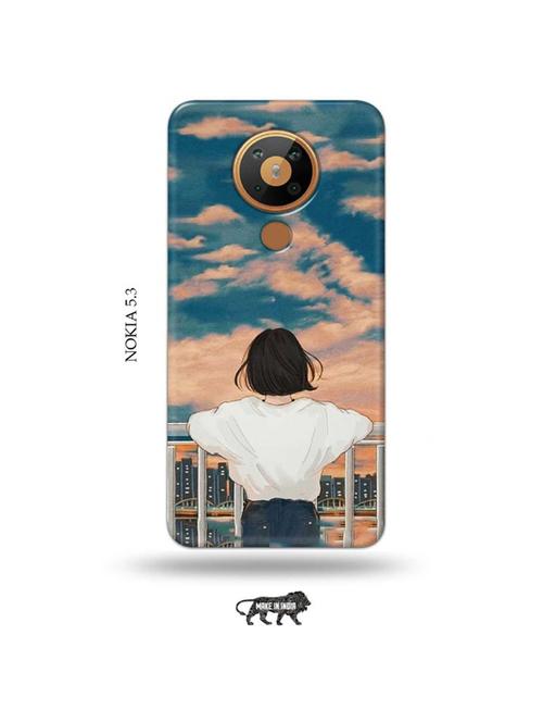 art scene back cover compatible with nokia 5.3 - 19021121 - Very Small Image - 1