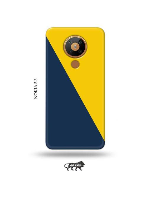 yellow blue back cover compatible with nokia 5.3 - 19021149 - Very Small Image - 1