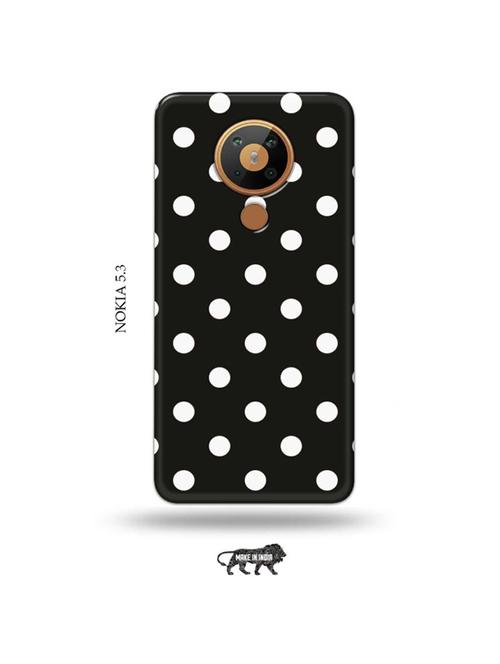 polka dots back cover compatible with nokia 5.3 - 19021153 - Very Small Image - 1