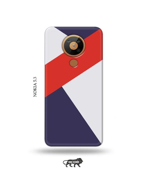 colour strips back cover compatible with nokia 5.3 - 19021170 - Very Small Image - 1