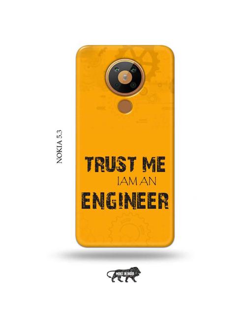 trust me i am engineer back cover compatible with nokia 5.3 - 19021225 - Very Small Image - 1