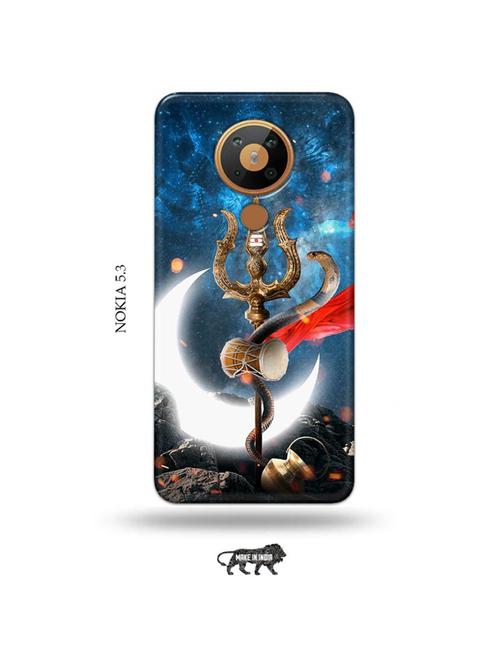 lord shiva back cover compatible with nokia 5.3 - 19021269 - Very Small Image - 1