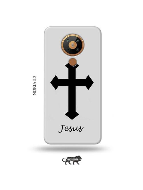 jesus cross back cover compatible with nokia 5.3 - 19021278 - Very Small Image - 1