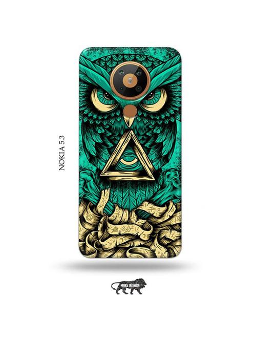 dark owl back cover compatible with nokia 5.3 - 19021310 - Very Small Image - 1
