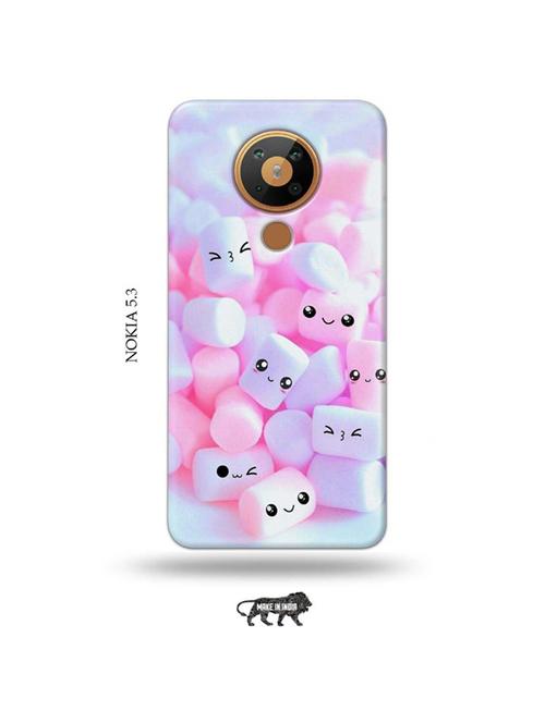 cute faces back cover compatible with nokia 5.3 - 19021331 - Very Small Image - 1