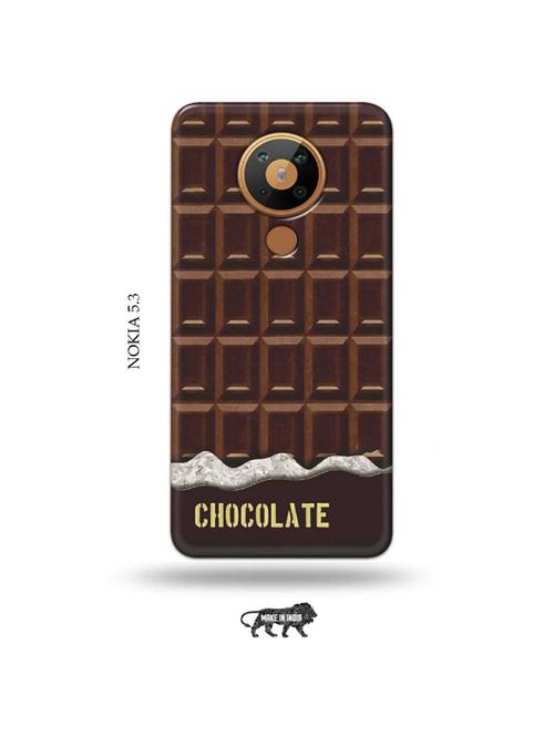 chocolate back cover compatible with nokia 5.3 - 19021396 - Very Small Image - 1
