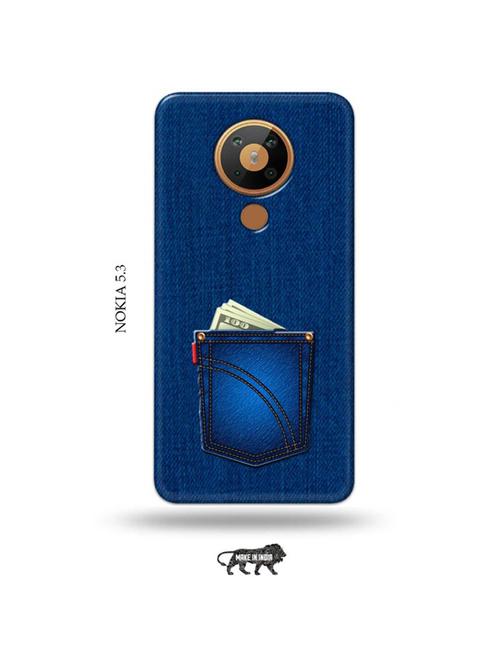 jeans back cover compatible with nokia 5.3 - 19021407 - Very Small Image - 1
