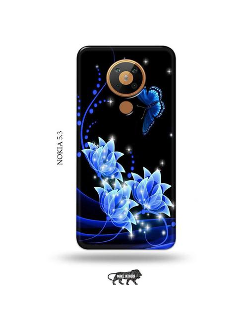 flowers back cover compatible with nokia 5.3 - 19021447 - Very Small Image - 1