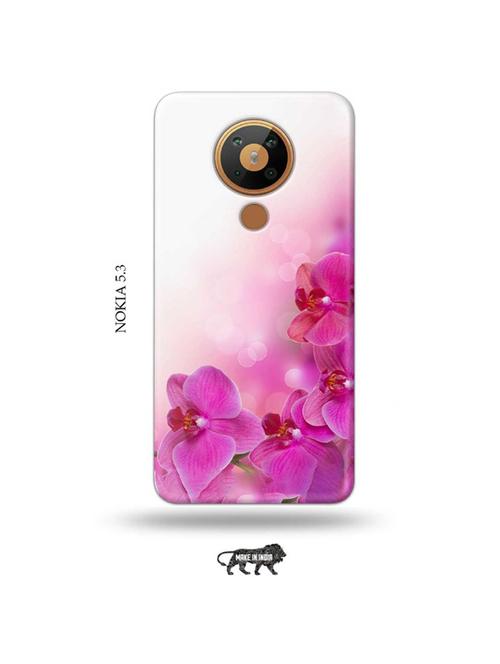 flowers back cover compatible with nokia 5.3 - 19021458 - Very Small Image - 1