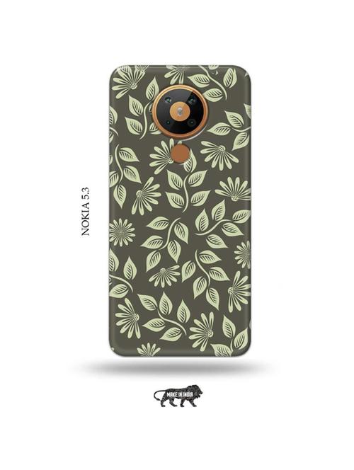 flowers back cover compatible with nokia 5.3 - 19021459 - Very Small Image - 1
