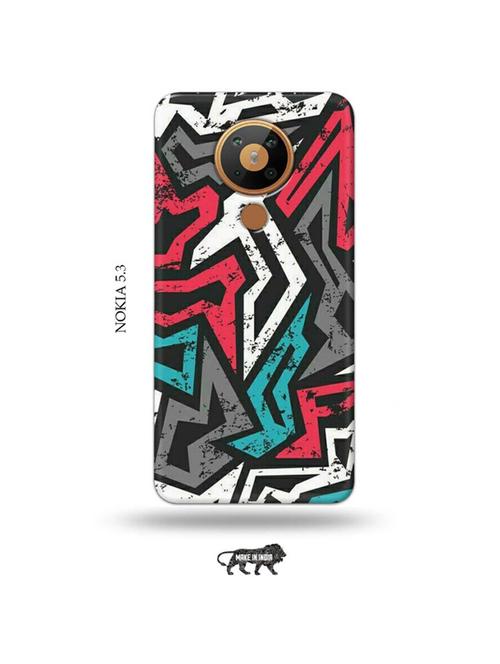 tweakymod designer printed hard case | abstract back cover compatible with nokia 5.3 - 19021491 - Very Small Image - 1