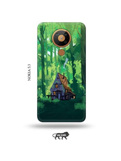 forest house back cover compatible with nokia 5.3 - 19021513 - Very Small Image - 1
