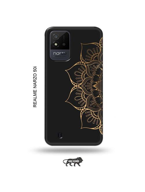 elegant design back cover compatible with realme narzo 50i - 19021615 - Very Small Image - 1