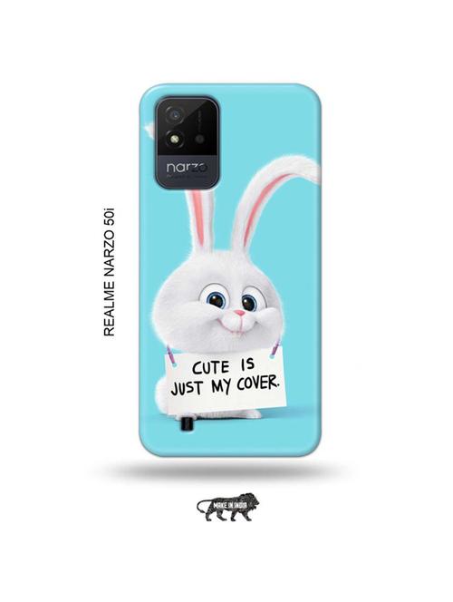 cute is my cover back cover compatible with realme narzo 50i - 19021618 - Very Small Image - 1