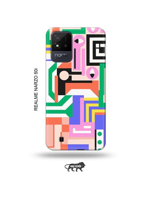 hologram boxes back cover compatible with realme narzo 50i - 19021686 - Very Small Image - 1