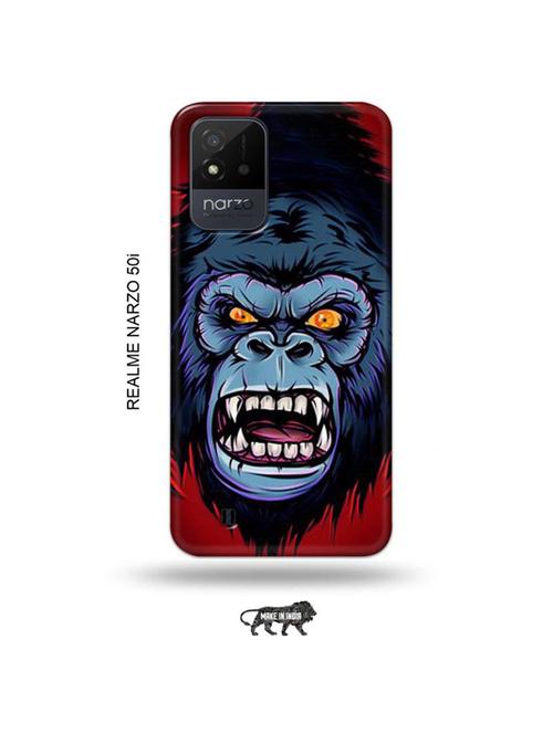 king ape back cover compatible with realme narzo 50i - 19021695 - Very Small Image - 1