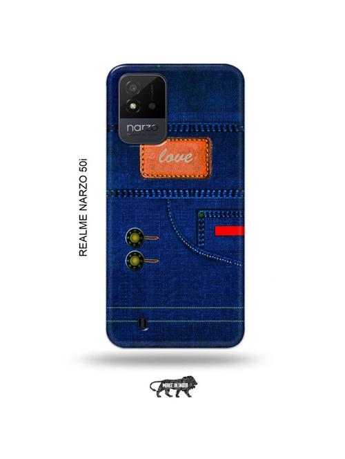 jeans love back cover compatible with realme narzo 50i - 19021763 - Very Small Image - 1