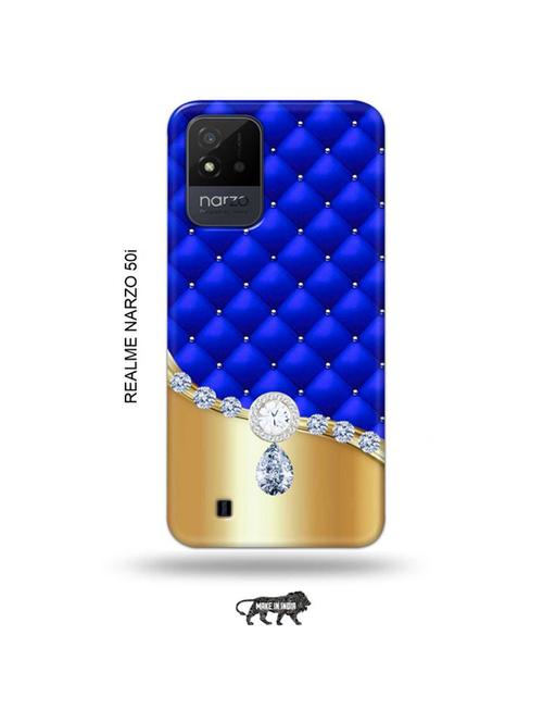 diamond back cover compatible with realme narzo 50i - 19021765 - Very Small Image - 1