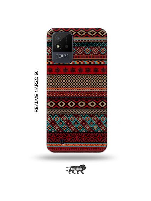 kalankaari back cover compatible with realme narzo 50i - 19021779 - Very Small Image - 1