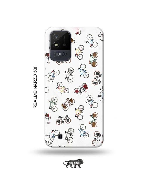 cycle love back cover compatible with realme narzo 50i - 19021817 - Very Small Image - 1
