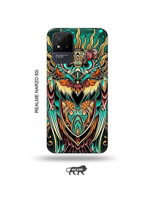 tripy owl back cover compatible with realme narzo 50i - 19021833 - Very Small Image - 1