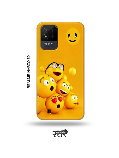 emoji fall back cover compatible with realme narzo 50i - 19021858 - Very Small Image - 1