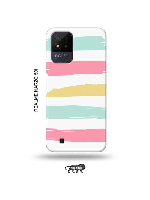 tweakymod designer printed hard case | basic colour back cover compatible with realme narzo 50i - 19021885 - Very Small Image - 1