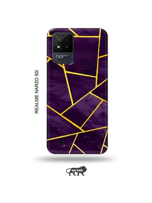vertical strips back cover compatible with realme narzo 50i - 19021912 - Very Small Image - 1