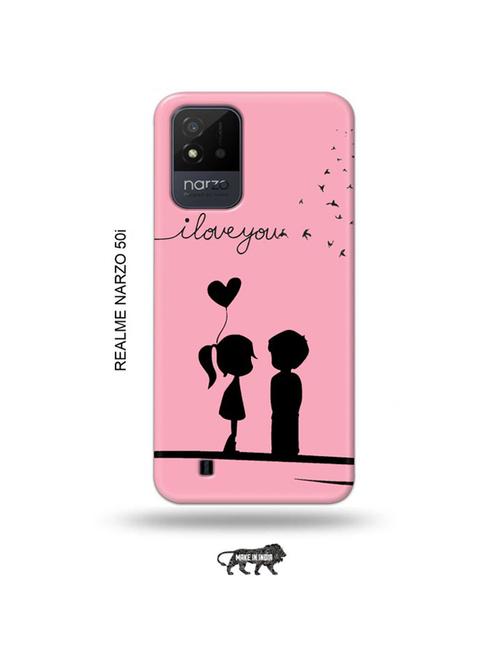 i love you back cover compatible with realme narzo 50i - 19021953 - Very Small Image - 1
