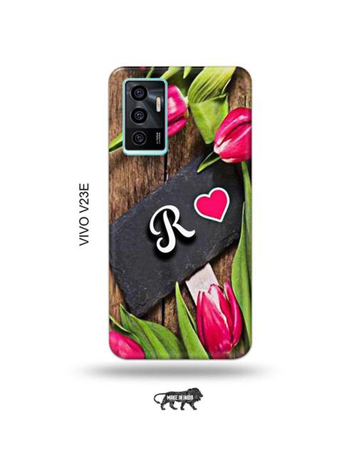 flower letter c back cover compatible with vivo v23e 5g - 19022587 - Very Small Image - 1