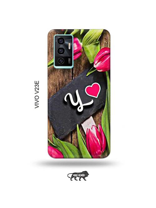 flower letter c back cover compatible with vivo v23e 5g - 19022594 - Very Small Image - 1