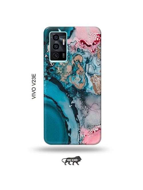 colour marble back cover compatible with vivo v23e 5g - 19022696 - Very Small Image - 1