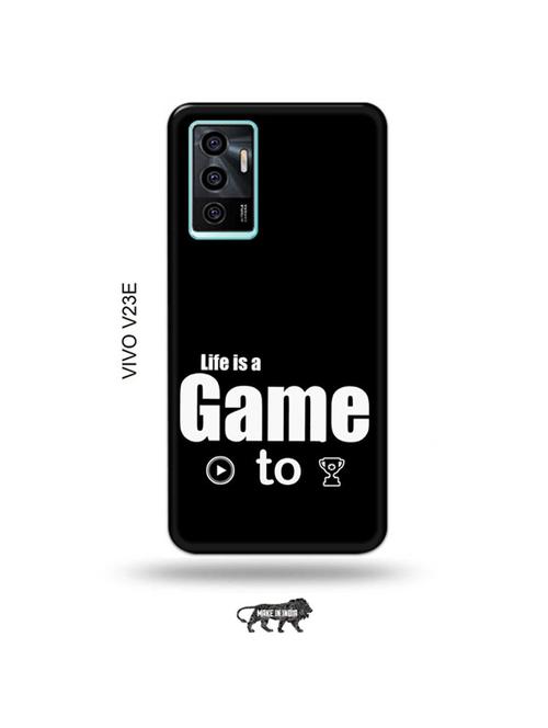 life is a game paly to win back cover compatible with vivo v23e 5g - 19022778 - Very Small Image - 1