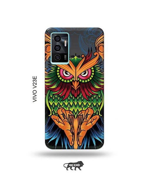 colourful owl back cover compatible with vivo v23e 5g - 19022870 - Very Small Image - 1