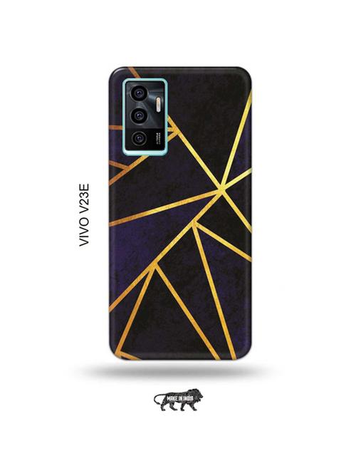 vertical gold strips back cover compatible with vivo v23e 5g - 19022955 - Very Small Image - 1
