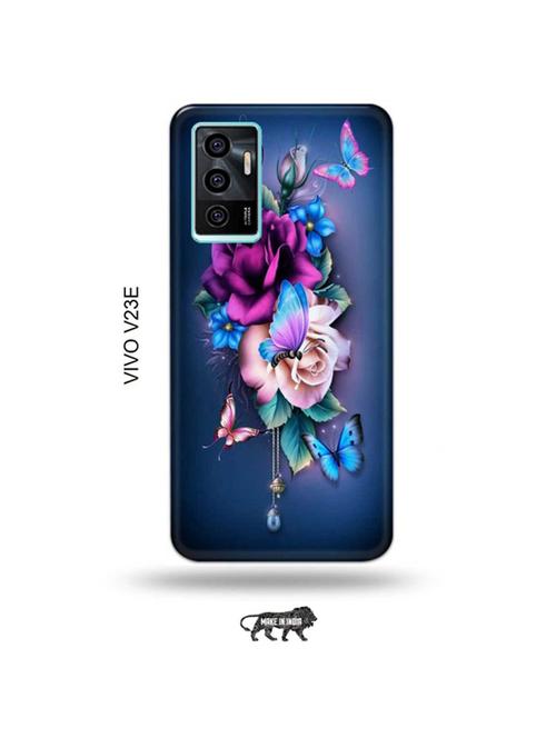 flowers back cover compatible with vivo v23e 5g - 19023002 - Very Small Image - 1