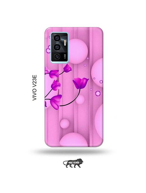 flowers back cover compatible with vivo v23e 5g - 19023008 - Very Small Image - 1