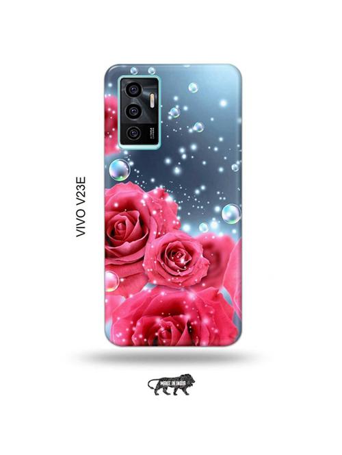 flowers back cover compatible with vivo v23e 5g - 19023009 - Very Small Image - 1