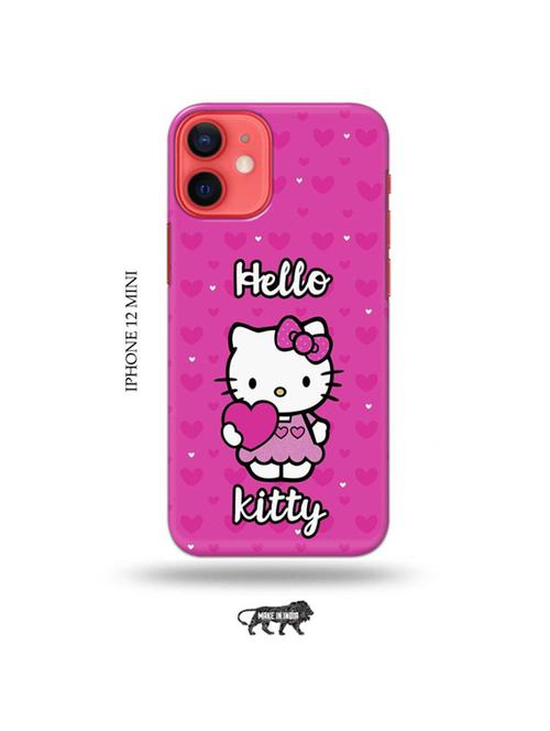 hello kitty back cover compatible with iphone 12 mini - 19023170 - Very Small Image - 1