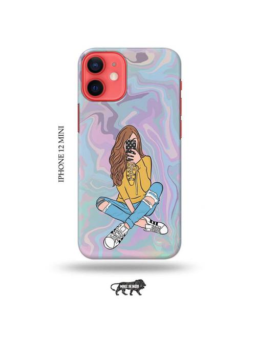 tweakymod designer printed hard case | eiffel tower back cover compatible with iphone 12 mini - 19023177 - Very Small Image - 1