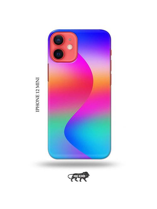 tweakymod designer printed hard case | gradient back cover compatible with iphone 12 mini - 19023205 - Very Small Image - 1