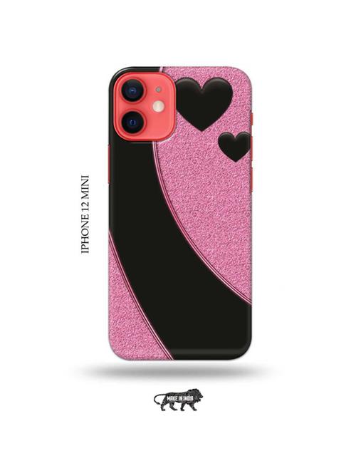 tweakymod designer printed hard case | hearts back cover compatible with iphone 12 mini - 19023230 - Very Small Image - 1