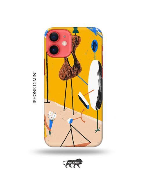 tweakymod designer printed hard case | tribal art back cover compatible with iphone 12 mini - 19023244 - Very Small Image - 1
