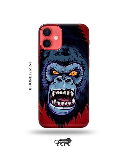 tweakymod designer printed hard case | king ape back cover compatible with iphone 12 mini - 19023252 - Very Small Image - 1