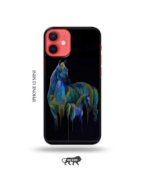 horse back cover compatible with iphone 12 mini - 19023262 - Very Small Image - 1