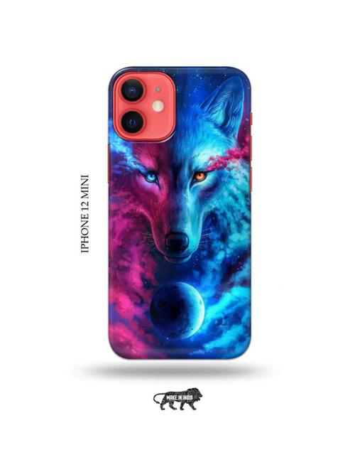 tweakymod designer printed hard case | universal fox back cover compatible with iphone 12 mini - 19023269 - Very Small Image - 1