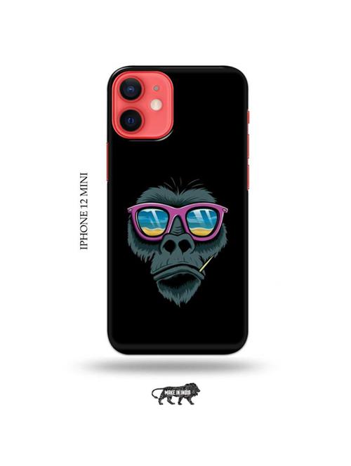 tweakymod designer printed hard case | cool ape back cover compatible with iphone 12 mini - 19023278 - Very Small Image - 1