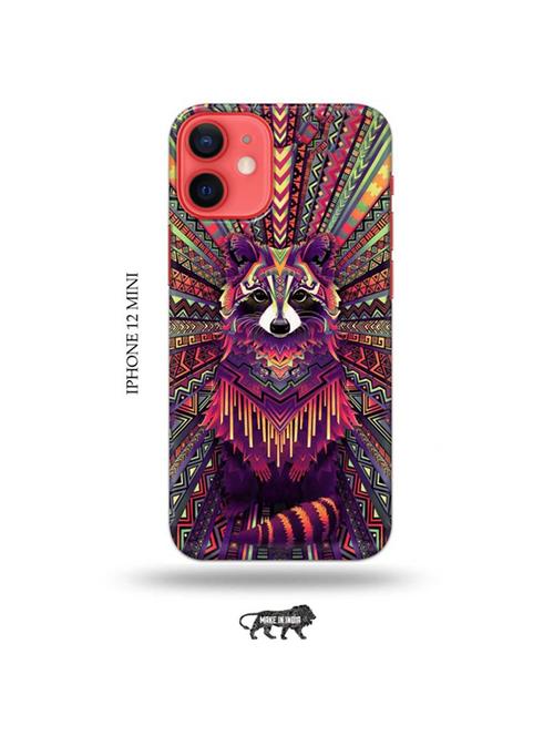tweakymod designer printed hard case | kalankari fox back cover compatible with iphone 12 mini - 19023279 - Very Small Image - 1