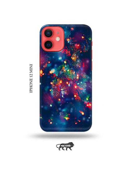 tweakymod designer printed hard case | cristmas tree back cover compatible with iphone 12 mini - 19023355 - Very Small Image - 1